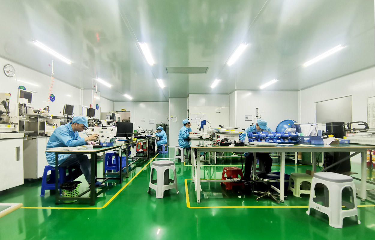Shenzhen Syochi Electronics Co., Ltd linha de produção da fábrica