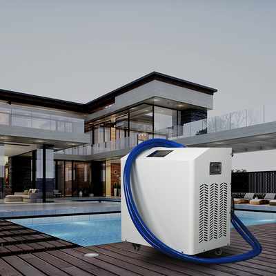 Desinfecção UV de superaquecimento do refrigerador da máquina do banho de gelo da proteção para a piscina