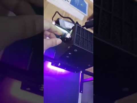 vídeos da empresa sobre Light window 7020mm uvled air cooling lamp with adaptor
