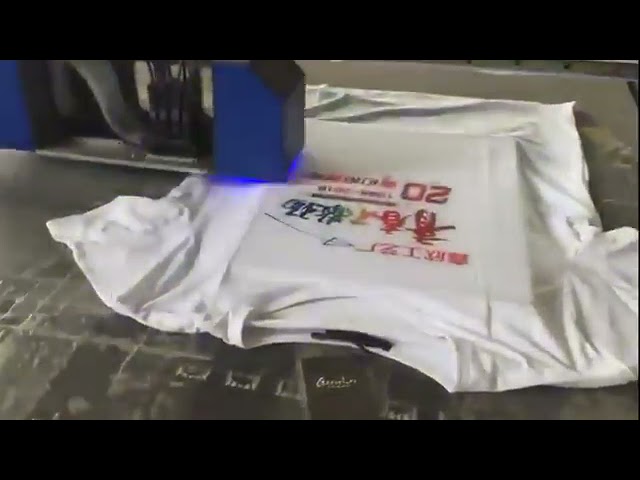 vídeos da empresa sobre uvled curing system in flatbed printer application