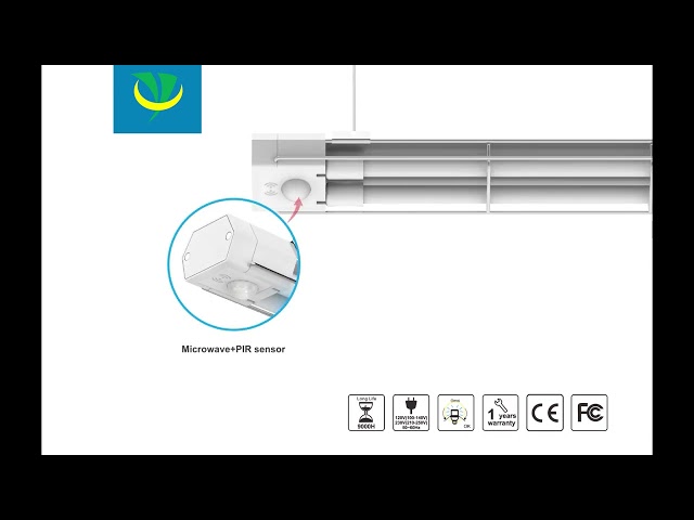 vídeos da empresa sobre 254nm 40W UVC LED Germicidal Lamp Quartz Tube Microwave Sensors